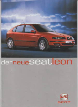 Seat Leon Autoprospekt für Sammler