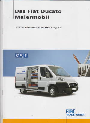Prospekt Fiat Ducato Malermobil 2006