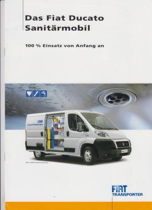 Fiat Ducato Sanitärmobil Prospekt 2006