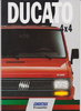 Fiat Ducato 4x4 Prospekt brochure 1990