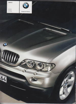 BMW X5 Prospekt brochure 2003