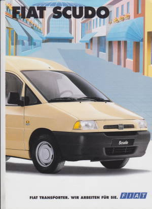Fiat Scudo 1997 Prospekt brochure