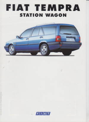 Fiat Tempra SW Prospekt 1991