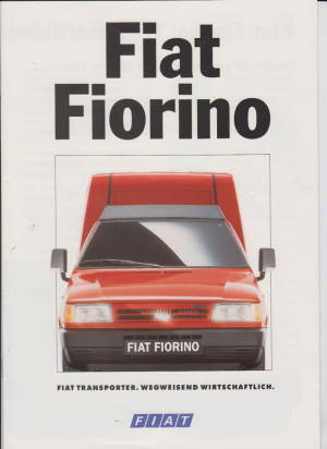 Fiat Fiorino Autoprospekt 1993