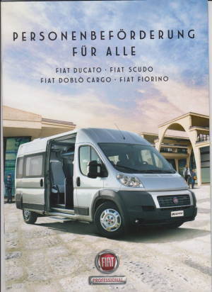 Fiat Transporter 2009 Prospekt
