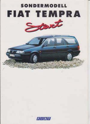 Fiat Tempra Start Prospekt  1993