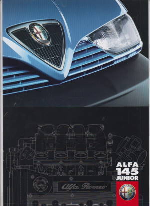 Alfa Romeo 145 Junior Autoprospekt 1998