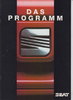 Seat PKW Programm Autoprospekt 1992