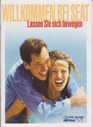 Seat PKW Programm Prospekt 1998