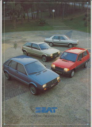 Seat PKW Programm 1987