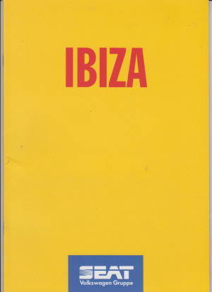 Seat Ibiza Prospekt 1995