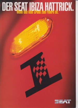 Seat Ibiza Hattrick Prospekt 1999