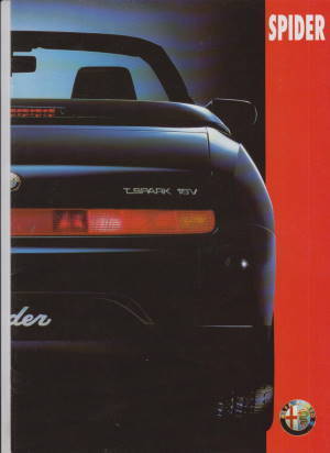 Alfa Romeo Spider Prospekt 1996