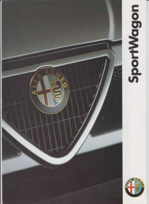 Alfa Romeo Sportwagon Prospekt 1993