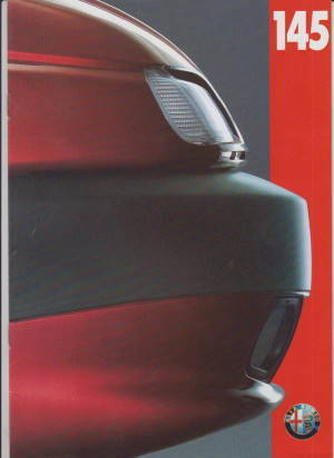 Alfa Romeo 145  Autoprospekt 1995