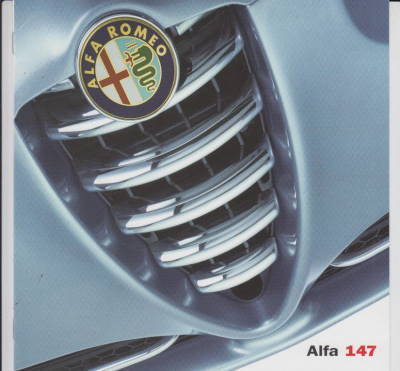 Alfa Romeo 147 Prospekt 2001