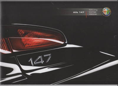 Alfa Romeo 147 Prospekt 2009