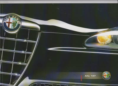 Alfa Romeo 147 Prospekt 2008