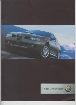 Alfa Romeo Crosswagon Autoprospekt  2004 ?