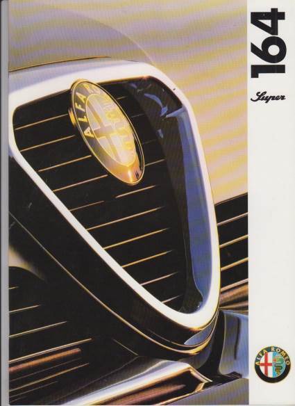 Alfa Romeo 164 Super Autoprospekt 1993