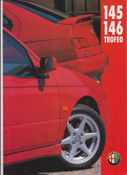 Alfa Romeo 145 - 146 Trofeo Prospekt 1996
