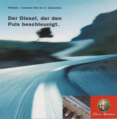 Alfa Romeo Diesel Prospekt 2002
