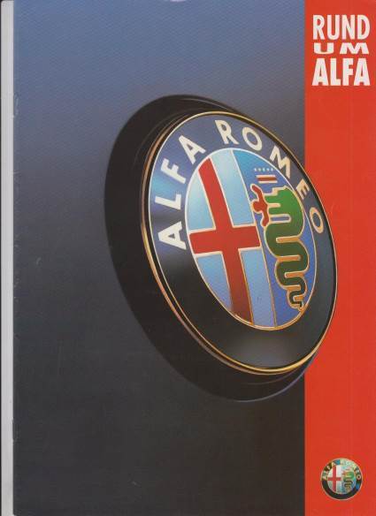 Alfa Romeo PKW Programm Prospekt 1995
