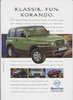 Ssangyong Korando  Prospekt