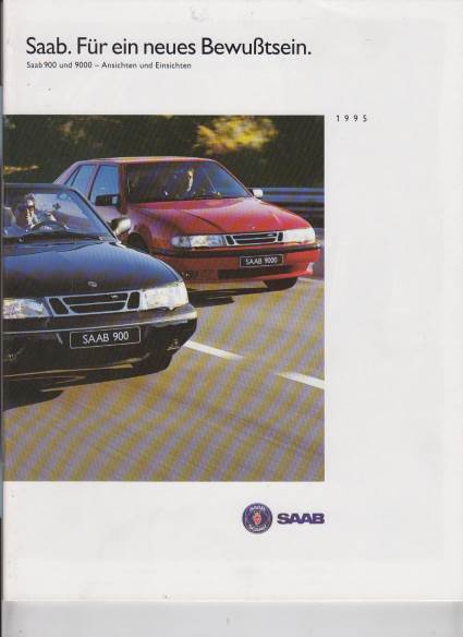 Saab 9000 - 900  Prospekt 1995