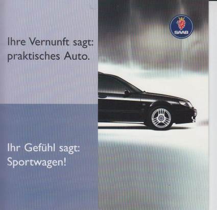 Saab 95 Sport Edition Prospekt