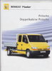 Renault Master Pritsche Prospekt 2000