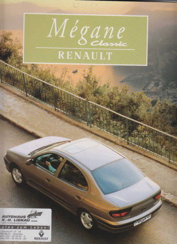 Renault Megane Classic Autoprospekt 1996