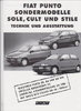 Fiat Punto Sondermodelle Prospekt Technik 1999
