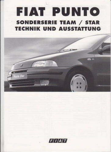 Fiat Punto  Prospekt Technik 1996