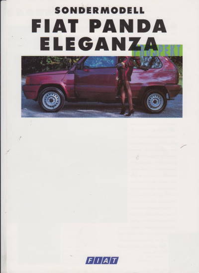 Fiat Panda Eleganza Prospekt 1992