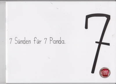 Fiat Panda Prospekt 2009