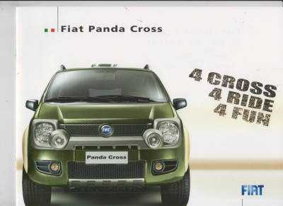 Fiat Panda Cross Prospekt 2010