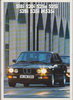BMW 5er Prospekt 1987 inkl. M5
