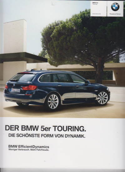 BMW 5er Touring Prospekt 2011