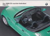BMW Z3 Fidschi Prospekt brochure