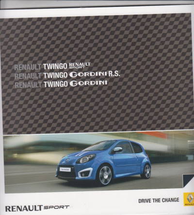 Renault Twingo + Gordini RS Prospekt 2011