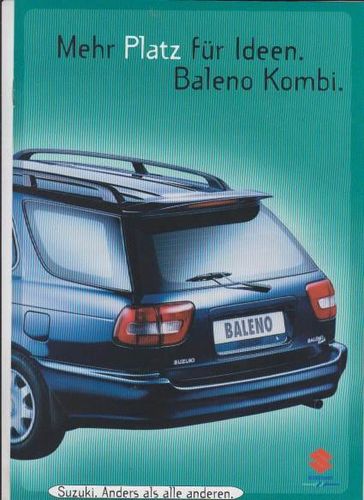 Suzuki Baleno Kombi Prospekt 1996