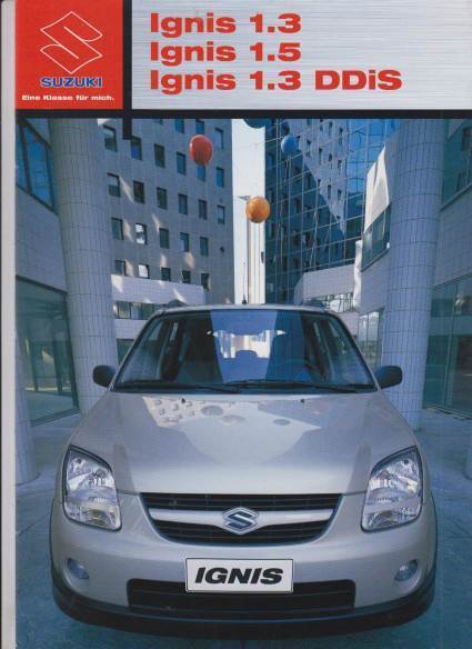 Suzuki Ignis Prospekt 2003