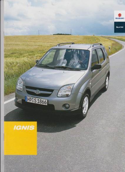 Suzuki  Ignis Auto-Prospekt 2007