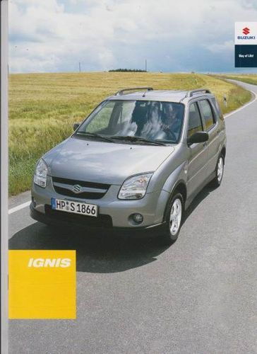 Suzuki  Ignis Auto-Prospekt 2007