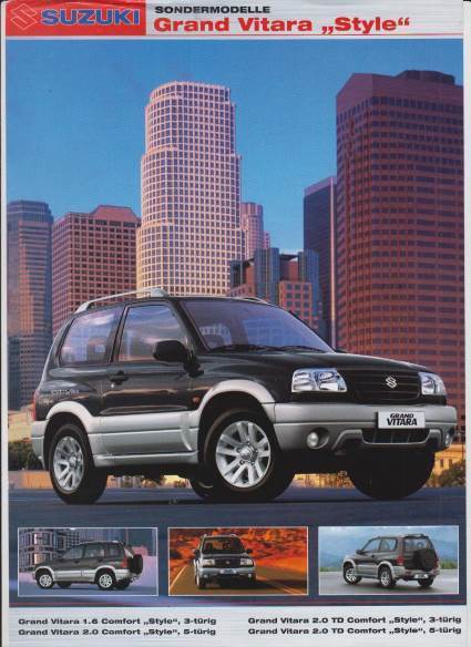 Suzuki Grand Vitara Style Prospekt 2004