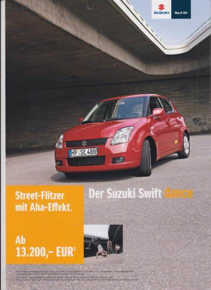 Suzuki Swift dance Prospekt 2007