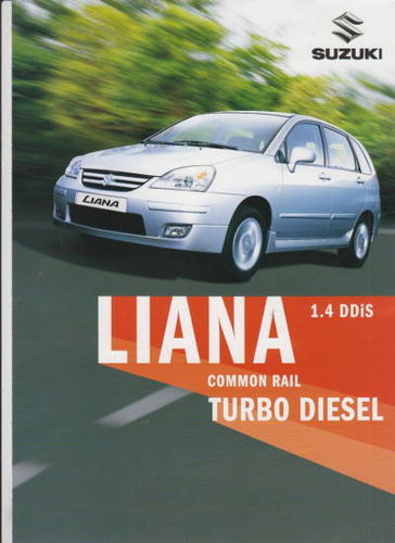 Suzuki liana Autoprospekt 2004