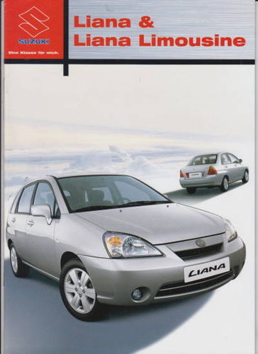 Suzuki Liana Autoprospekt 2003