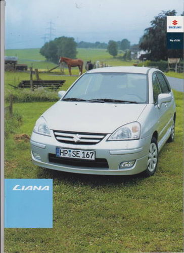 Suzuki Liana 2007 Autoprospekt